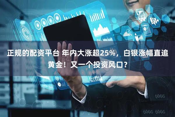 正规的配资平台 年内大涨超25%，白银涨幅直追黄金！又一个投资风口？